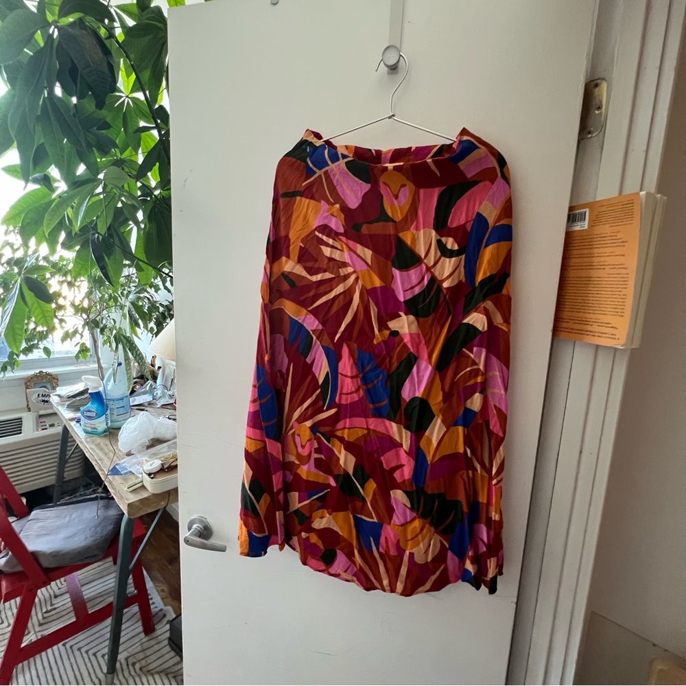 Farm Rio patterned skirt